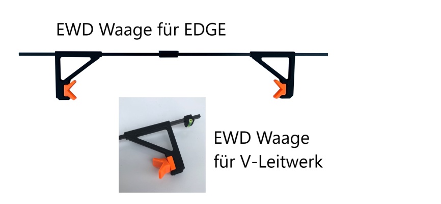 EWD Waage für EDGE (Standard +für V-Leitwerk) - 