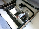 Einziehfahrwerk mit Rad und Scheibenbremse 127 mm