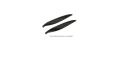 Propeller 16x8 spezial Form gebogen (Variation)