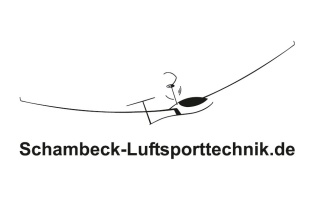 Aufkleber_Schambeck-Luftsporttechnik schwarz 25 cm