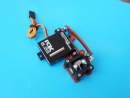 Kompakt-Schleppkupplung V2 inkl. Servo Fox HV 10/10 Plug Series blau (unmontiert)