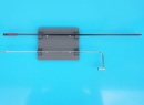 Transporthalter-Grundplatte-2er (80 mm breit)