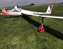 Stützrad 300 mm leuchtrot
