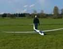 Stützrad 300 mm leuchtrot