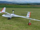 Stützrad 300 mm leuchtrot