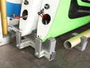 Flügelnasen Auflagen mit Schaum  für Schiene 60 mm