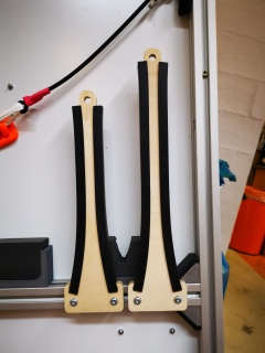 Flügelhalter stehend 300 mm 3 er Set
